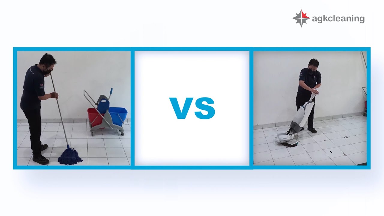 IMOP XL Scrubber Dryer vs Manual Mop (Uji tingkat kebersihan dengan ATP Test)