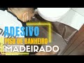 Banheiro Adesivo Madeirado Piso