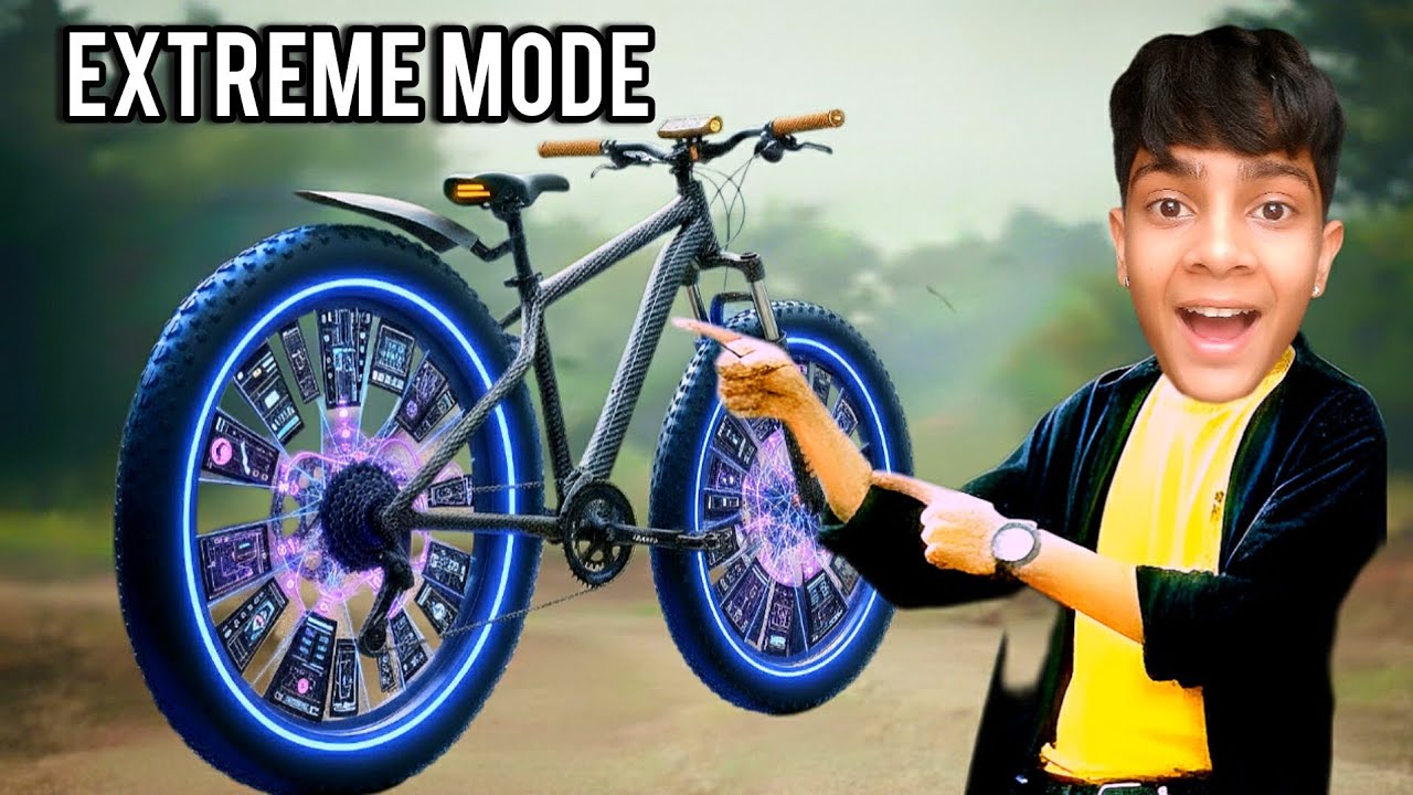 EXTREME CYCLE TYRE MODIFICATION 😍 | EXTREME MODE 📳