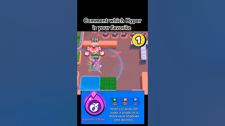 2 New Lily Hypercharge Concepts! 🥷🪴#brawlstars #hypercharge #custom