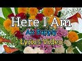 Here I Am - Air Supply (Lyrics Video)