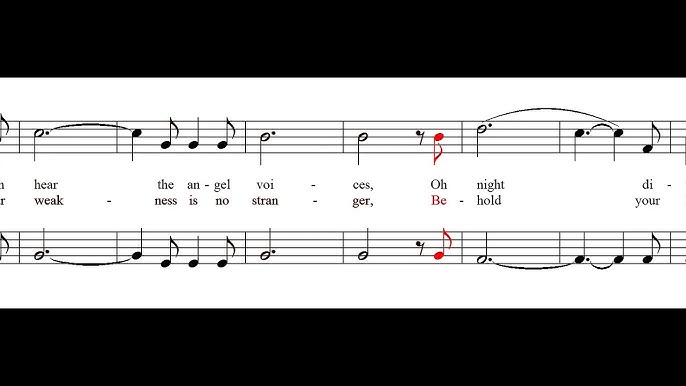 Oh Holy Night (by Sally Deford -- Organ/Organ Accompaniment, Vocal Solo)