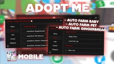 [Adopt me] autofarm gingerbread script