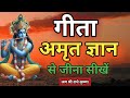 गीता का अमृत ज्ञान हमे जीवन जीना सिखाता है l best krishna motivational speech l bhagwad gita gyan