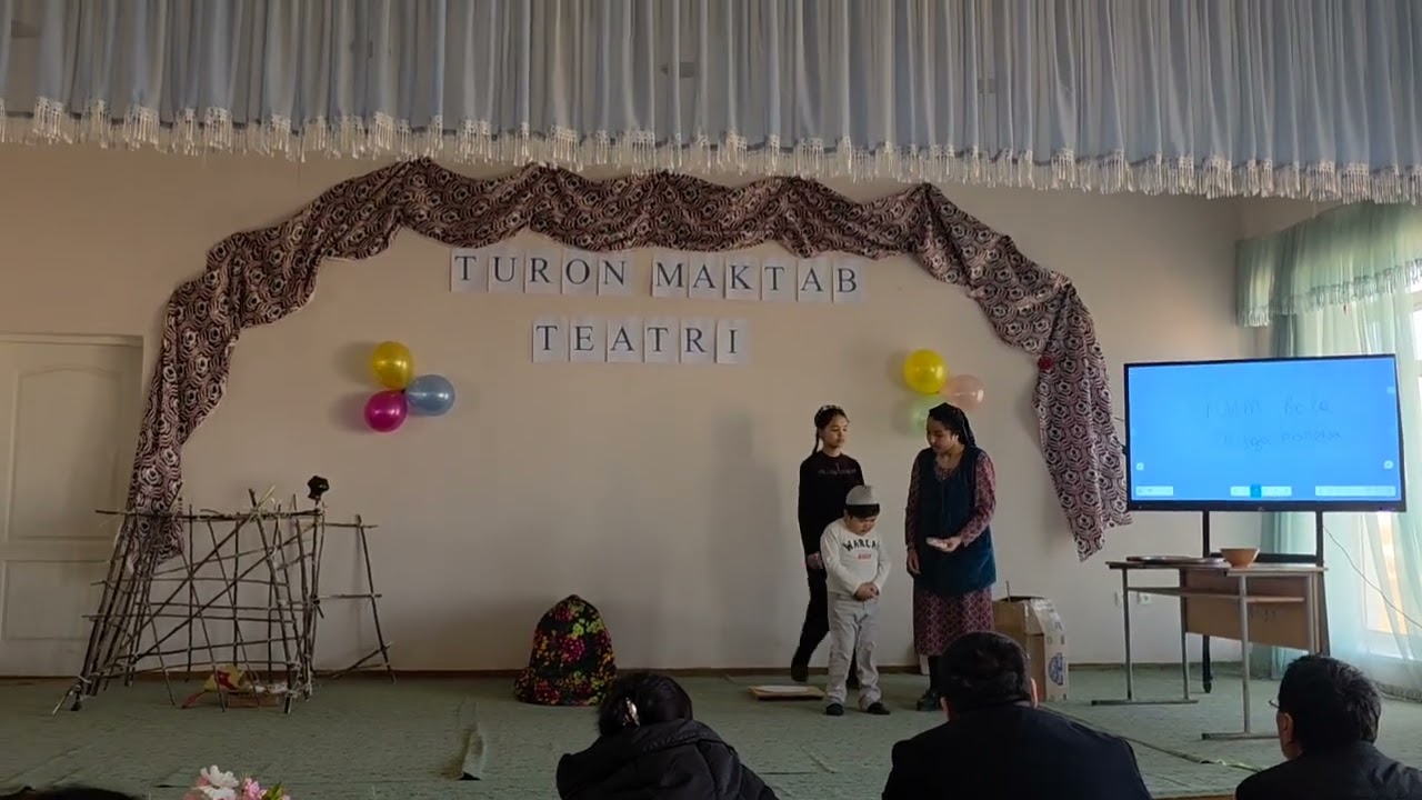 Turon maktab teatri sektor bosqichi. Shum bola