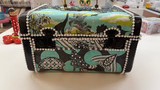 Vintage Make-Up Train Upcycled
