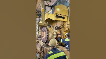 Final Drive removal on a CAT D11T Dozer. #heavyequipment #caterpillarequipment #d11
