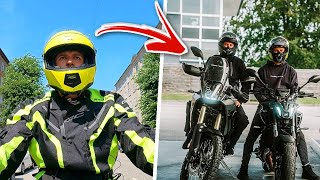 Vi tager MOTORCYKEL Kørekort! (Hele forløb)