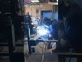 Quick #Timelapse of us #welding up a 3000 series #logsplitter