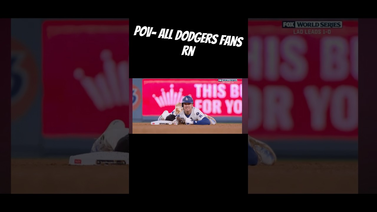 POV-Every Dodgers fans after his injury 