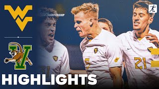 West Virginia vs Vermont | NCAA College Cup Soccer Championship | Highlights - November 25, 2023