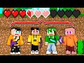 1vs1vs1vs1 SPEEDRUN con LA VITA CONDIVISA - MINECRAFT ITA
