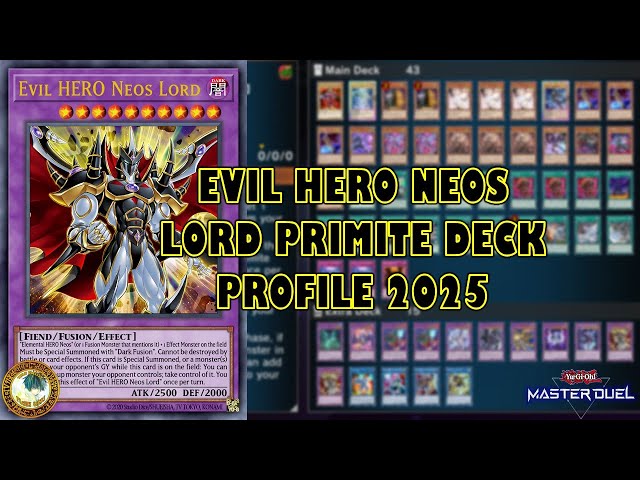 yugioh evil hero deck list Complete Custom for Yu-Gi-Oh! GX YGOrganization | Limit Over Collection