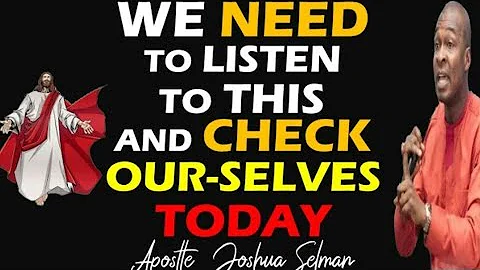 Listen & Check Yourself (Hell & Heaven ) Is Real - Apostle Joshua Selman