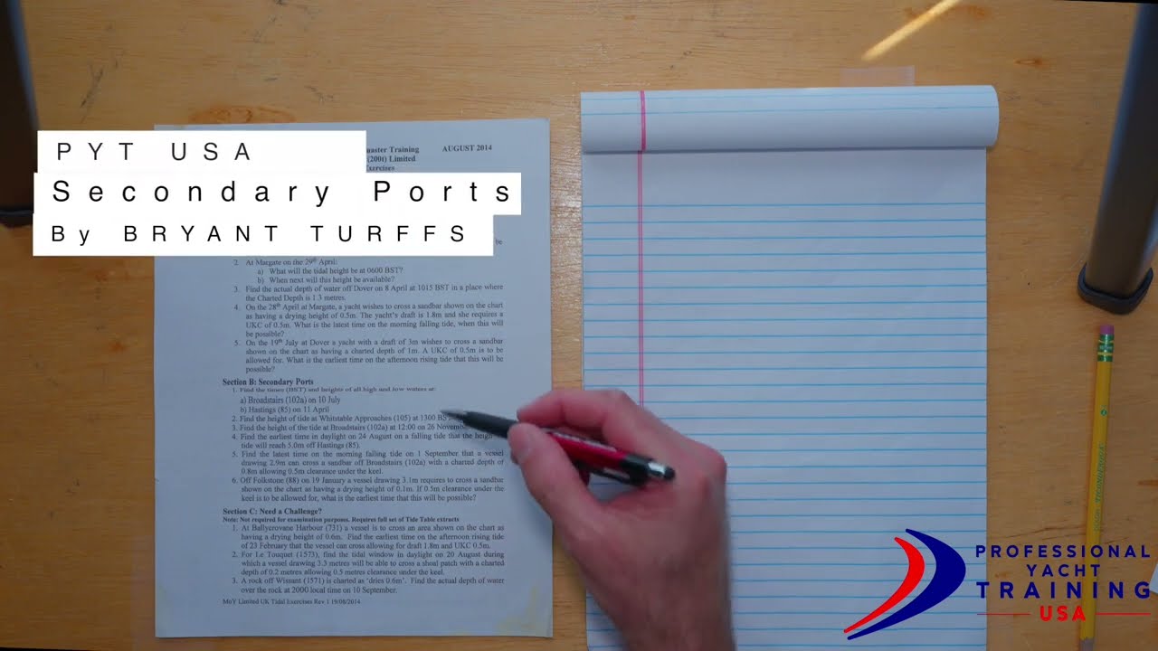 PYTUSA Tidal Calculations - Secondary Ports for MOY 200 GT by Bryant Turffs