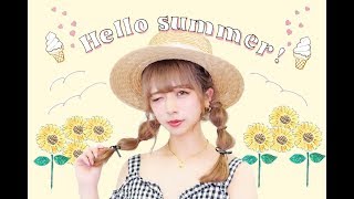 ピンなしで出来る カンカン帽に似合うヘアアレンジ Youtube