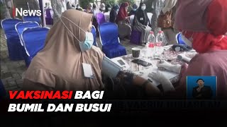 Ikatan Bidan Indonesia dan Dinkes Pandeglang Gelar Vaksinasi Bagi Bumil dan Busui #iNewsSiang 08/09
