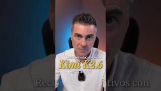 Genera 4 recursos educativos a la vez con Kimi K2.6 Agent Swarm