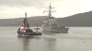 NATO Maritime Group Leaves Faslane Naval Base in Scotland