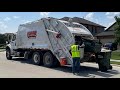 Texas disposal systemspremier truck rental freightliner mcneilus garbage truck