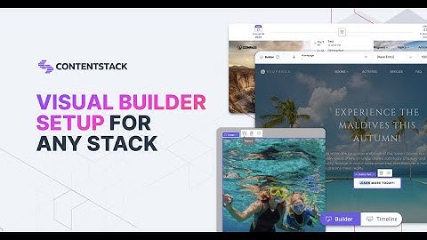 Small group workshop: Visual Builder setup for any stack