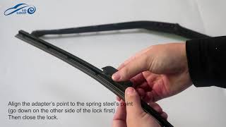 Soft Wiper Blade fit for Benz, Audi, Bentley--SG800 W4 screenshot 5