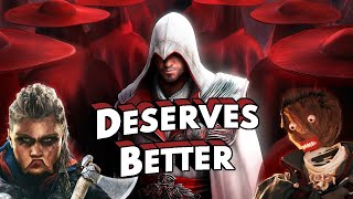 Assassins Creed Deserves Better
Assassins Creed Valhallas first season of dlc is over and, well, it looks like Assassins Creed is properly dead boys and girls :( My hope for a true ac game is at an all time low, especially after reading that Assassins Creed Infinity will be a live service game, that takes inspiration from Fortnite.
Took some footage from:
Jcers
https://www.youtube.com/channel/UCbUmVkgdUdF3PMZdWqrf8Eg
Banana Grandmaster https://www.youtube.com/channel/UCVJsgpCH4bF_6nnNn9Y0LTg
StealthGamerBR
https://www.youtube.com/channel/UCb2PTdRGKwLjOJQtSW2YF_A
Swifty Unknown
https://www.youtube.com/c/swiftylovesyou
Assassins Creed
AC
Ubisoft
Assassins Creed Valhalla
AC Valhalla
AC Valhalla Review
AC Valhalla DLC
AC Valhalla Sucks
Assassins Creed Dead
Assassins Creed Infinity
AC Infinity
AC preview
AC review
AC DLC
AC News
Ubisoft Sucks
Assassins Creed Sucks
Assassins Creed Retrospective
Assassins Creed 2
Assassins Creed 3
Assassins Creed 4
Black Flag
Assassins Creed Stealth
Assassins Creed Gameplay
Assassins Creed Review
Assassins Creed Revelations
Assassins Creed Unity
Assassins Creed Parkour
Assassins Creed Insanity
Far Cry
Far Cry 6
Rainbow Six Siege
Splinter Cell
Gaming
Stealth Games
Assassins Creed Decline
Assassins Creed Identity
Old Assassins Creed
Ezio
Assassins Creed Origins
Assassins Creed Odyssey
AC Odyssey Sucks
AC Origins Review
AC Odyssey Review
AC Infinity News Assassins Creed Deserves Better