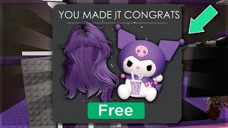 Hurry This Obby Is Giving Out Free Sanrio Items Hair