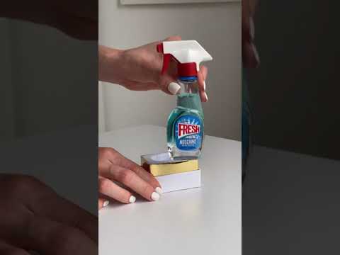 عطر على شكل بخاخ تنظيف