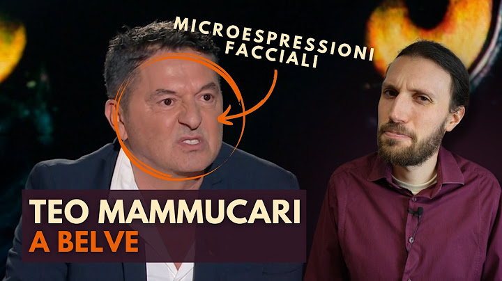 Cos'ha provato Teo Mammucari prima di uscire da Belve? Analisi microespressioni