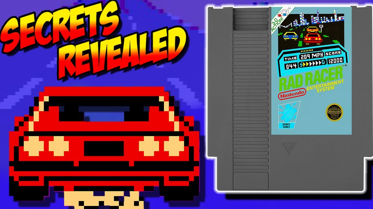 Rad Racer NES Secrets and History | Generation Gap Gaming