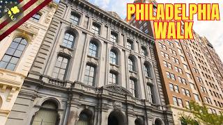 Philadelphia Walk 🇺🇸 Streets, Architecture & Everyday City Life in 4K
