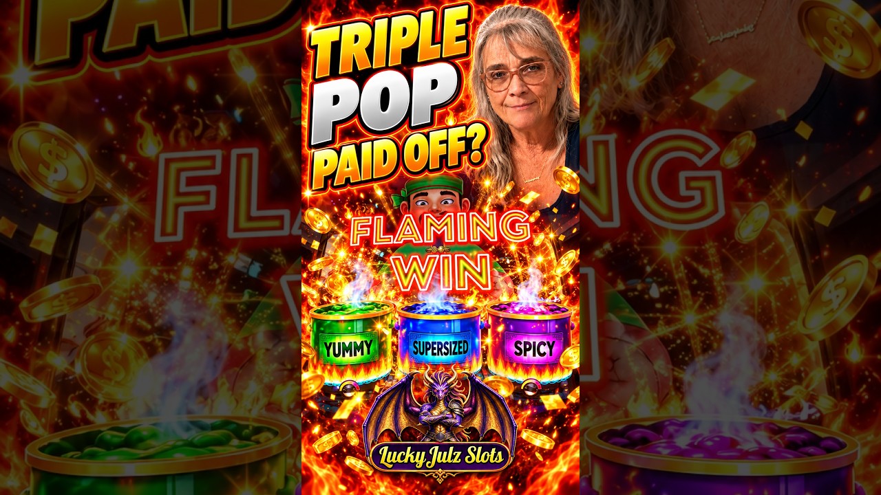 Hot Pots is on FIRE today! Part 2 #slots #casino #bonus