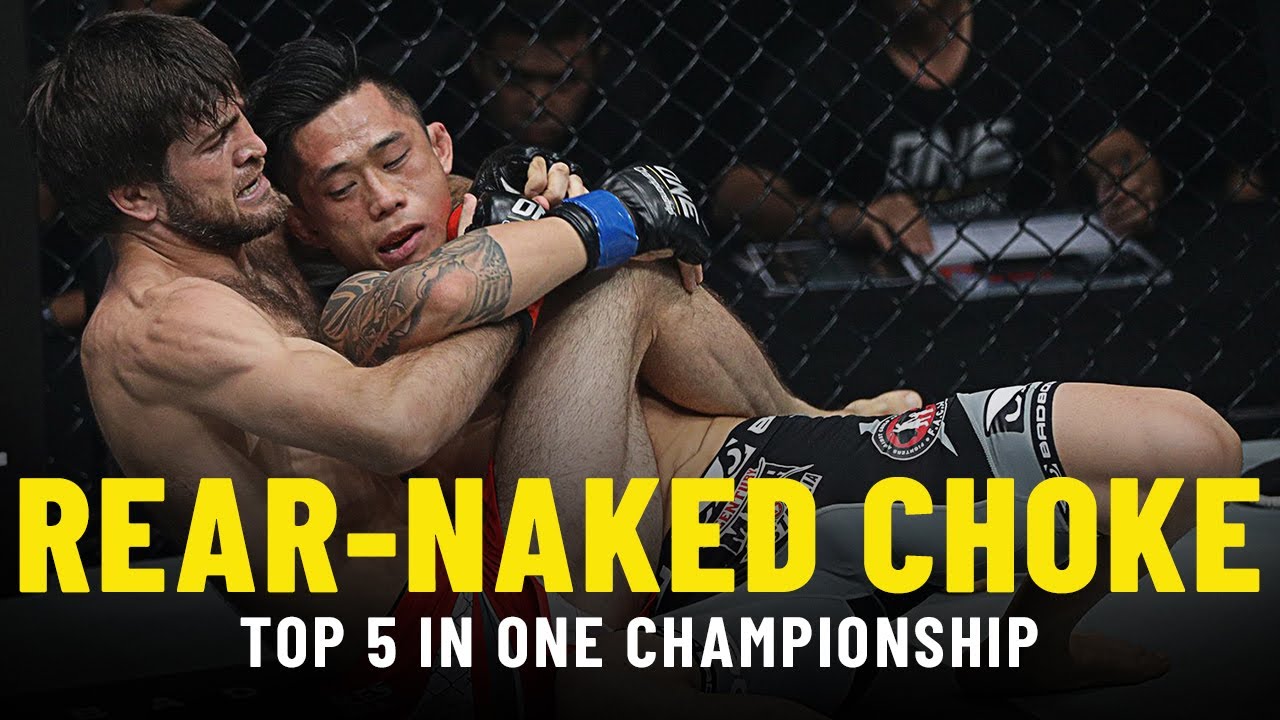 Top Rear Naked Choke Submissions In One Championship Youtube