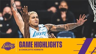 HIGHLIGHTS | Kyle Kuzma (21 pts, 4 reb) at Charlotte Hornets