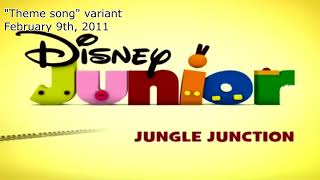 Disney Junior Bumper Jungle Junction Variants
