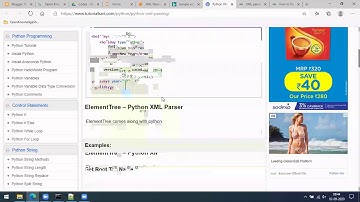 Parsing XML files | Python for Data Science Tutorial | Open Knowledge Share
