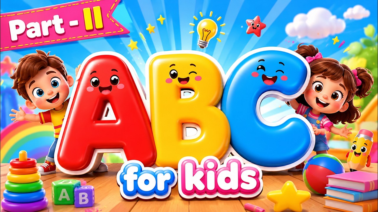 New ABCD Song 2026 🎶 Best Trendy Alphabet Song for Kids