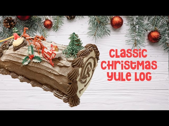 How to make a Yule Log  Bûche De Noël 