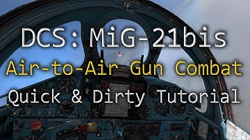 DCS: MiG-21BIS ASP Optical Sight & Air-to-Air 