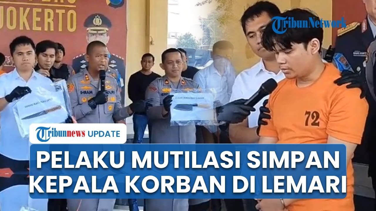 Pelaku Mutilasi Kekasih Jadi Ratusan Bagian di Jawa Timur Simpan Kepala Korban di Belakang Lemari