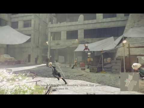 NieR:Automata Gift giving funny Dialogue