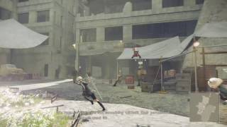 NieR:Automata Gift giving funny Dialogue