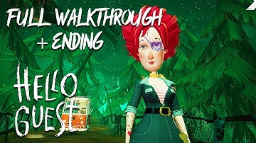 Hello Guest Game (BEATRIX) - iOS FULL Walkthrough Gameplay + ENDING