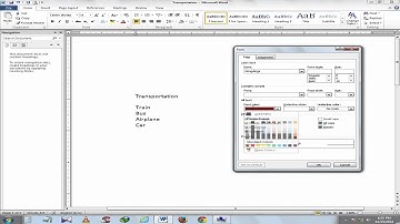 How to create custom bullets in Microsoft Word 2010