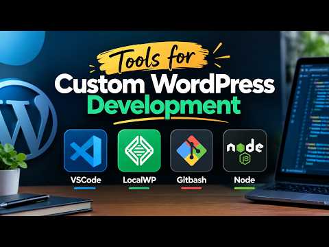 Tools You Need to Build Custom WordPress Sites - Don't remain a pagebuilder user #wordpress