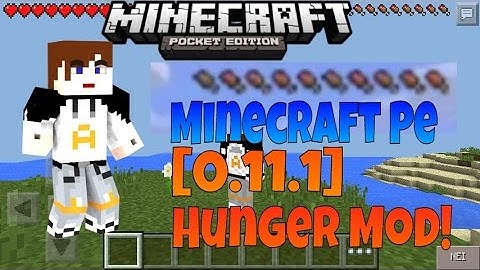 MCPE | Hunger Mod | 0.11.1