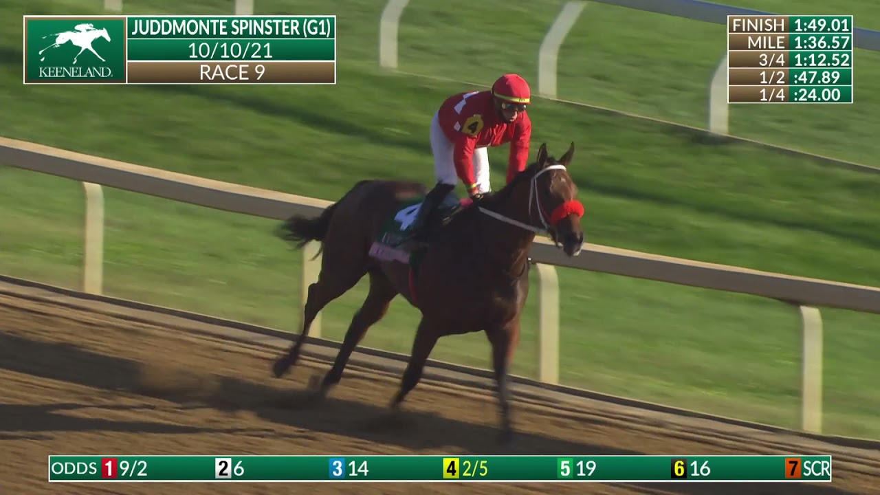 Letruska wins the Juddmonte Spinster (G1)