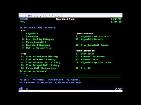 KeyesMail: Connecting to a Mail Server