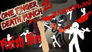 -- (Gameplay) One Finger Death Punch 2 : Kung-Fu Master, The Test (Featuring Bruce Lee) -- screenshot 4